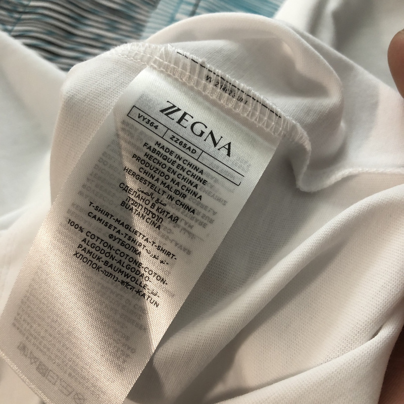 Футболка Zegna Cube "White" фото № 3
