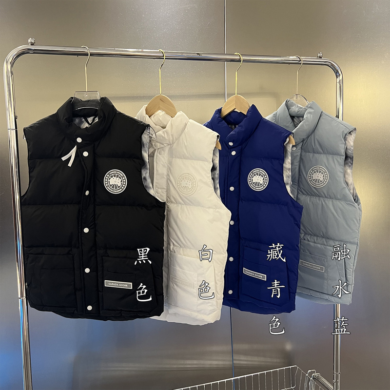 Жилетка Canada Goose With Patch "Blue" фото № 9