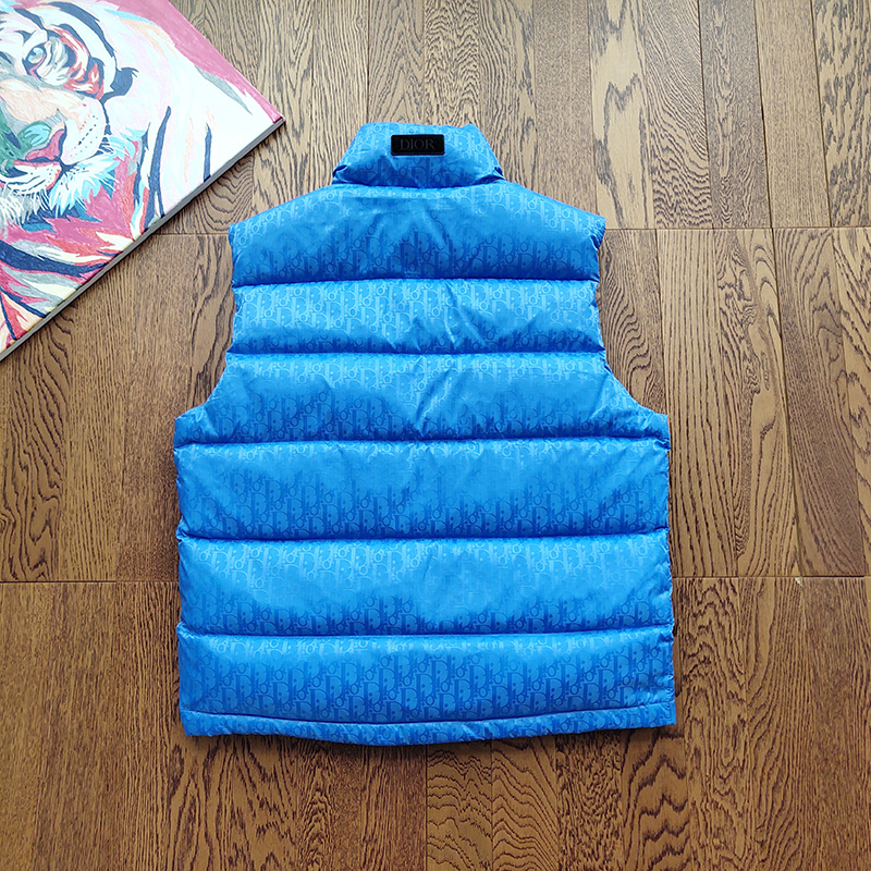 Жилетка Dior Warm With Logo "Blue" фото № 7