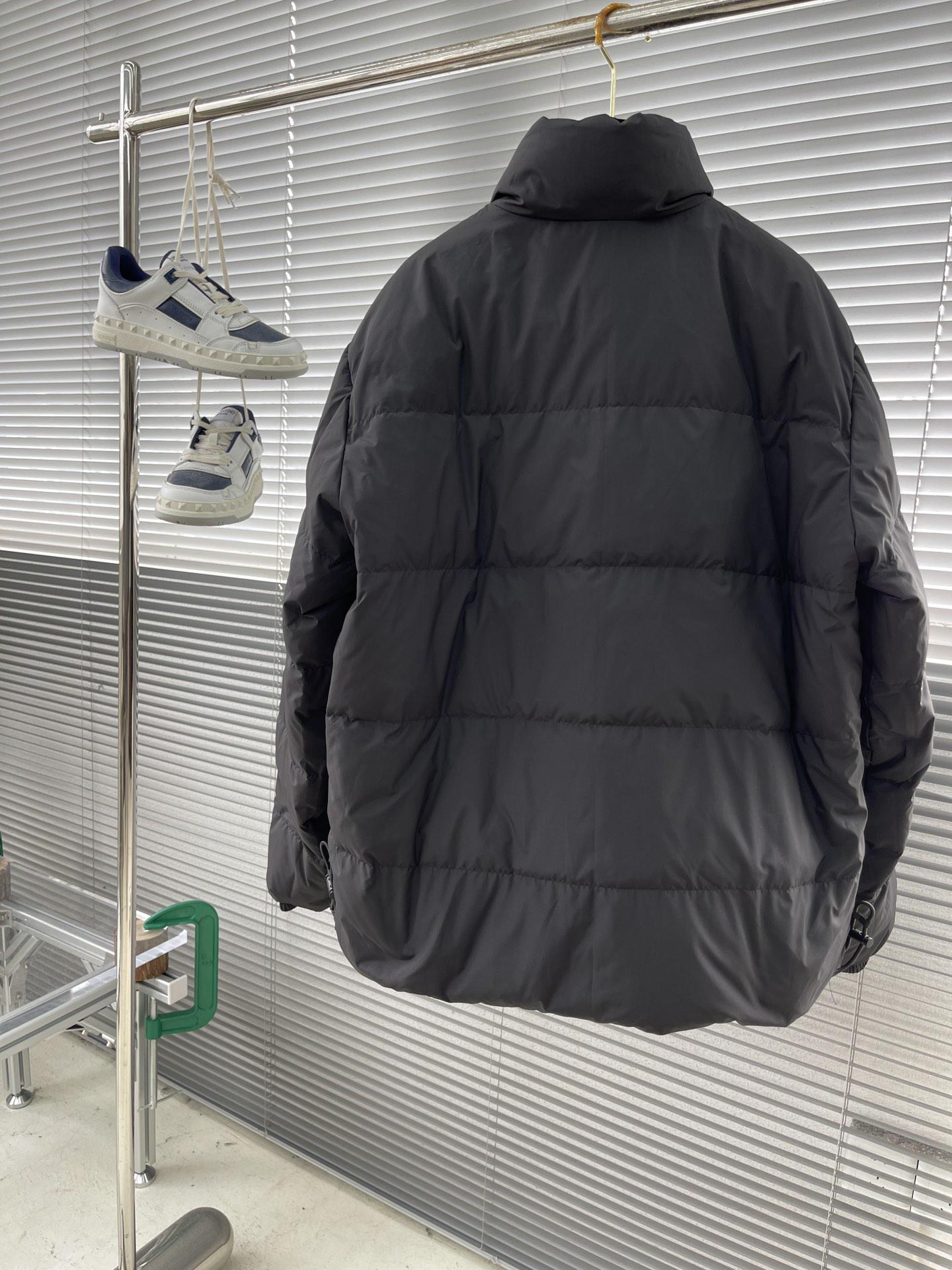 Двусторонний пуховик Burberry Dual Heritage "Black" фото № 2