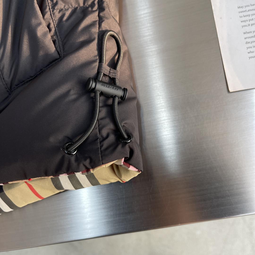 Двусторонний пуховик Burberry Dual Heritage "Black" фото № 7