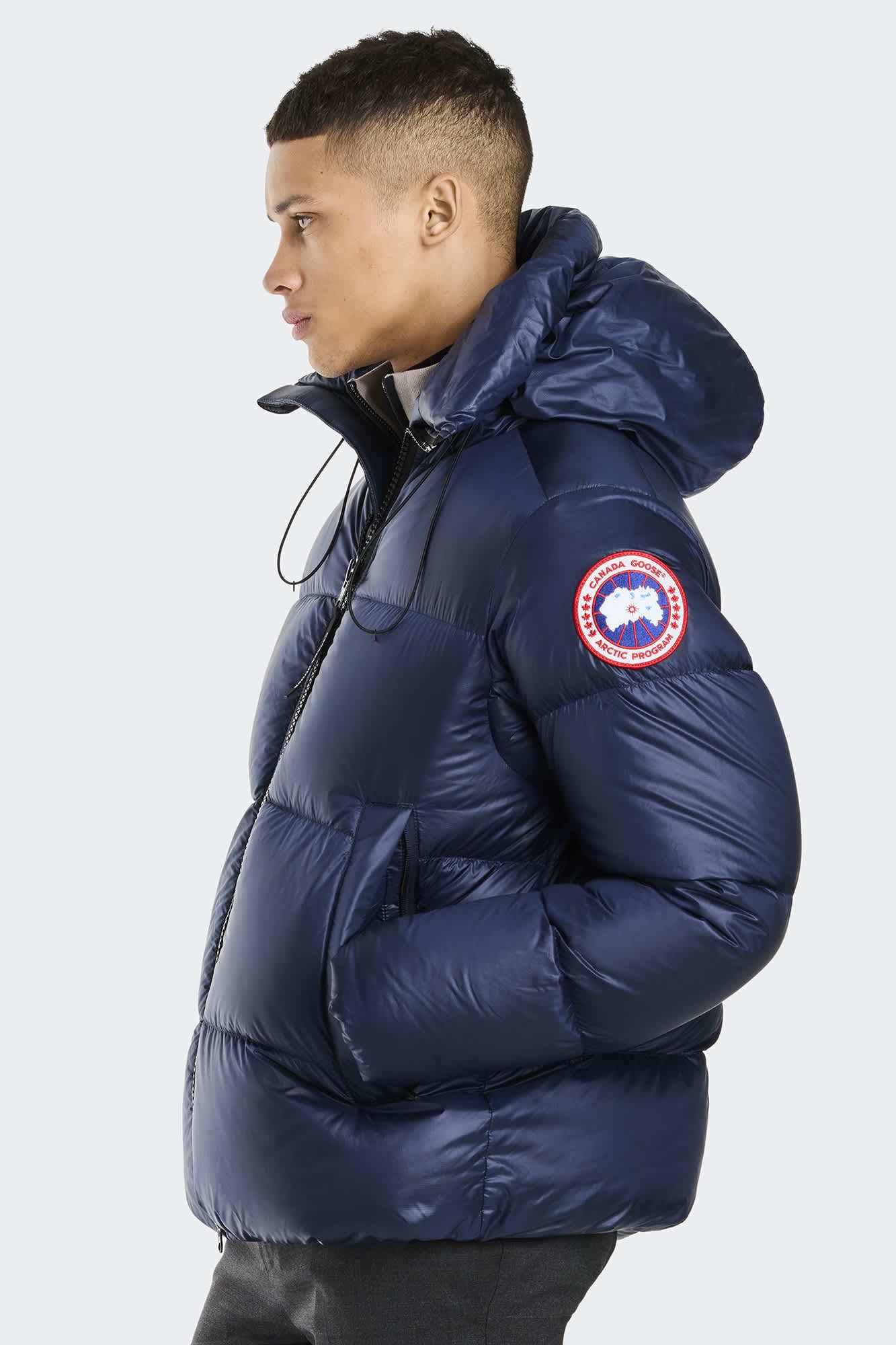 Пуховик Canada Goose Crofton Puffer Jacket "Navy Blue" фото № 3