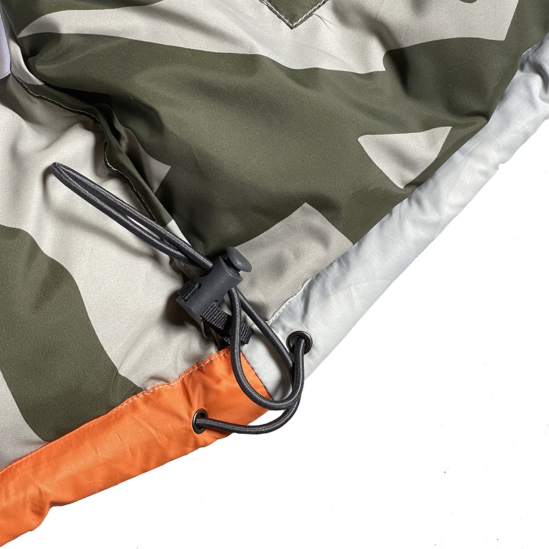 Пуховик The North Face Two Crosses And Brand Logo "Gray/Blue" фото № 6