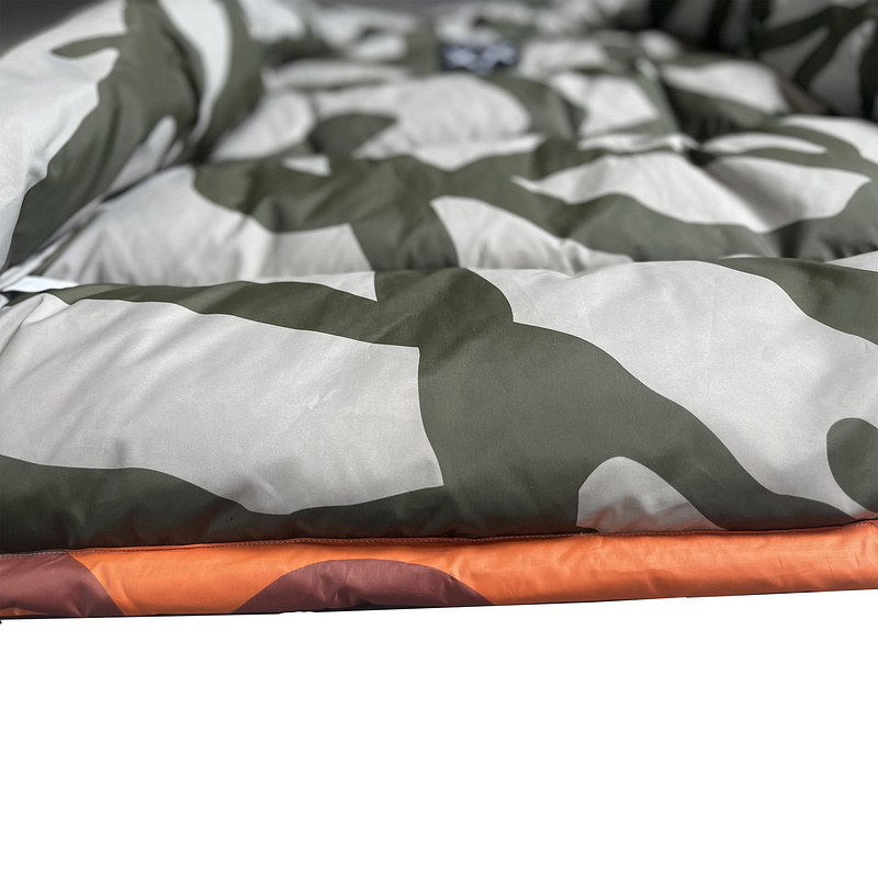 Пуховик The North Face Two Crosses And Brand Logo "Gray/Blue" фото № 7