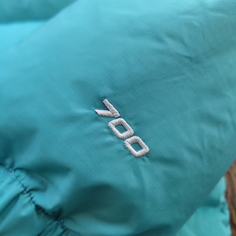 Пуховик The Noth Face Small Logo "Blue" фото № 7