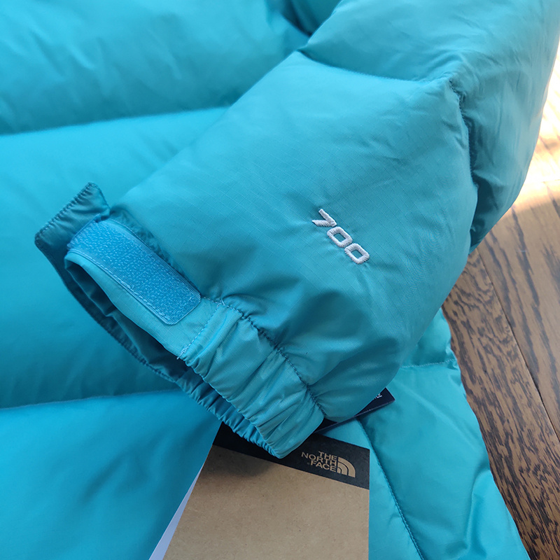 Пуховик The Noth Face Small Logo "Blue" фото № 6