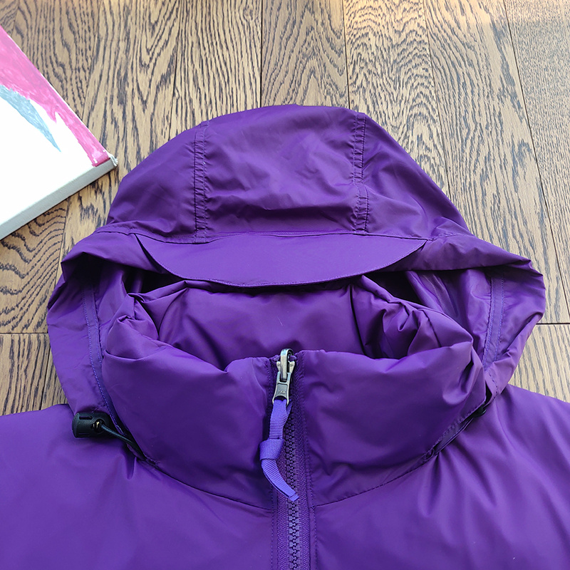 Пуховик The Noth Face Small Logo "Blue" фото № 3