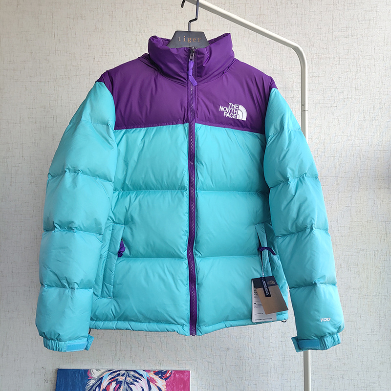 Пуховик The Noth Face Small Logo "Blue" фото № 2