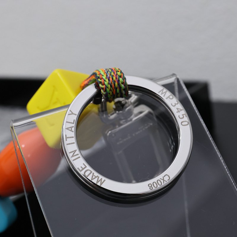 Брелок для ключей Louis Vuitton Colorful Letters And Symbols "Silver" фото № 4