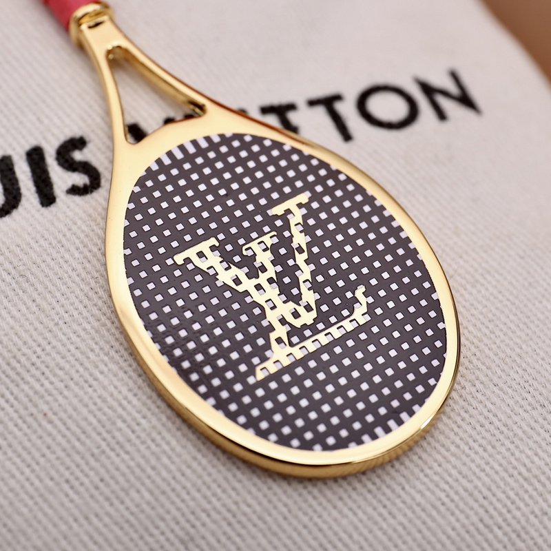 Брелок Louis Vuitton Tennis Racquet "Pink" фото № 4