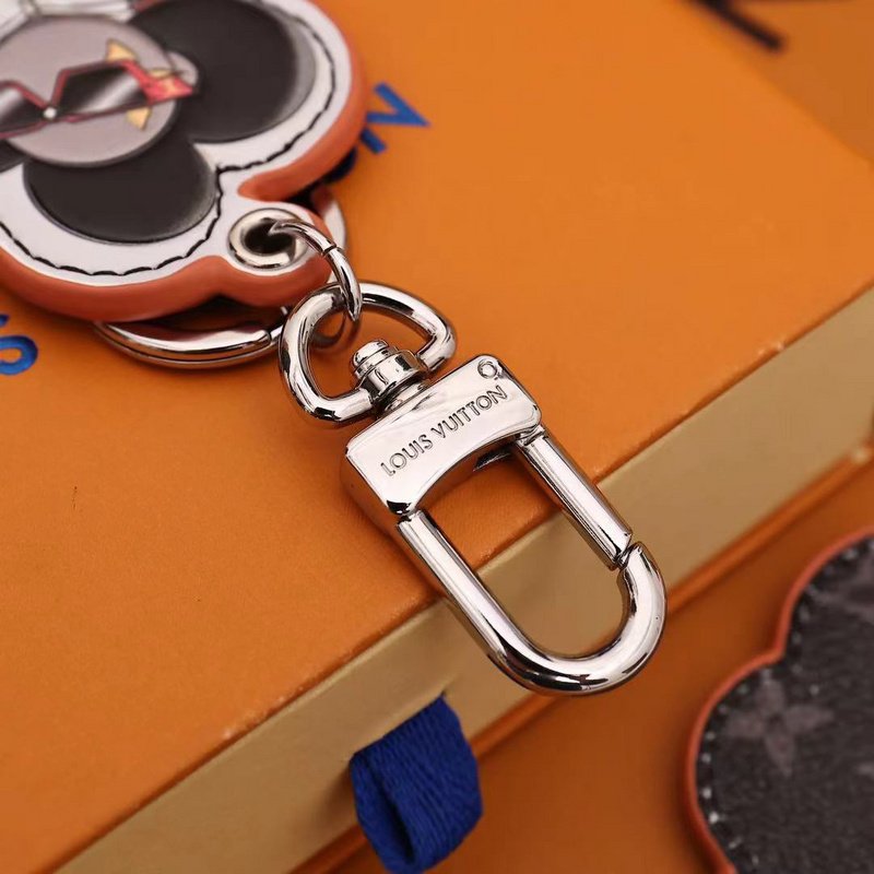 Брелок Louis Vuitton Carved image "Black" фото № 7