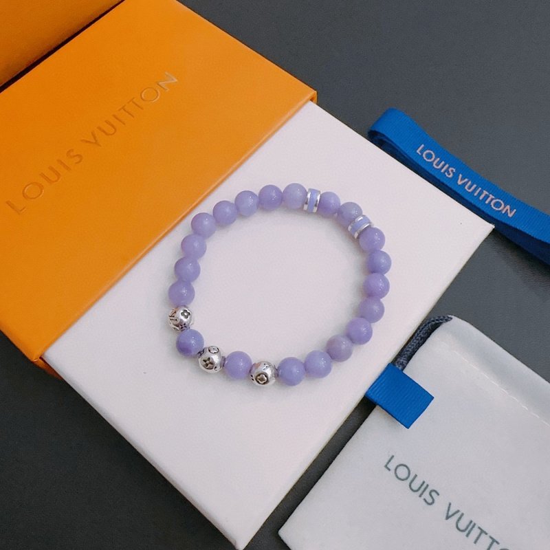 Браслет Louis Vuitton Pearl Chain "Lilac" фото № 6