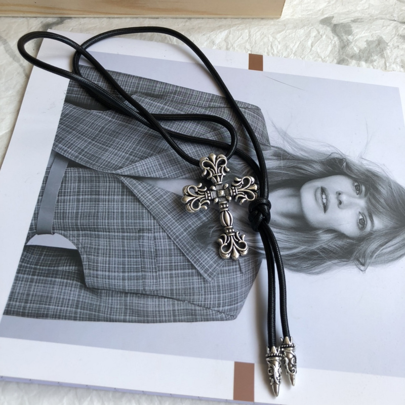 Подвеска Chrome Hearts 1991 Patterned Cross "Silver" фото № 7