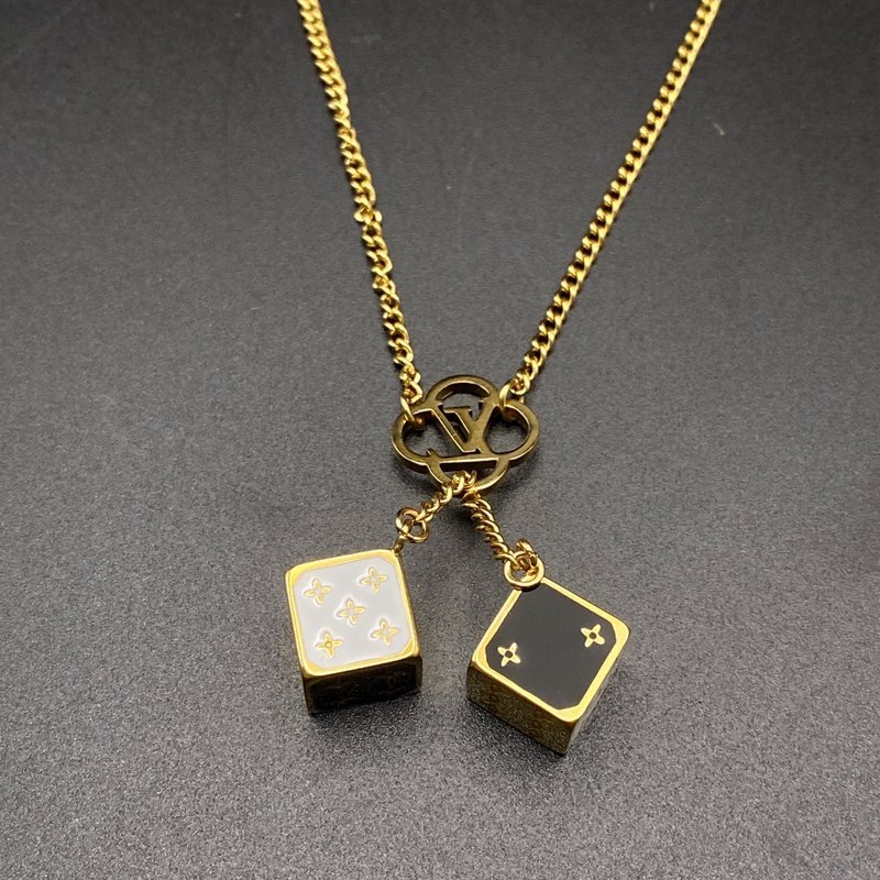 Подвеска Louis Vuitton Decoration With Logo - Dice "Gold" фото № 2
