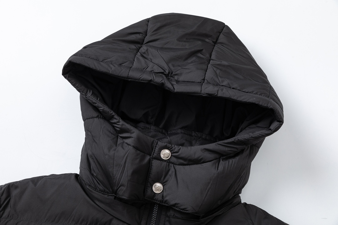 Пуховик Burberry Essential Logo "Black" фото № 9