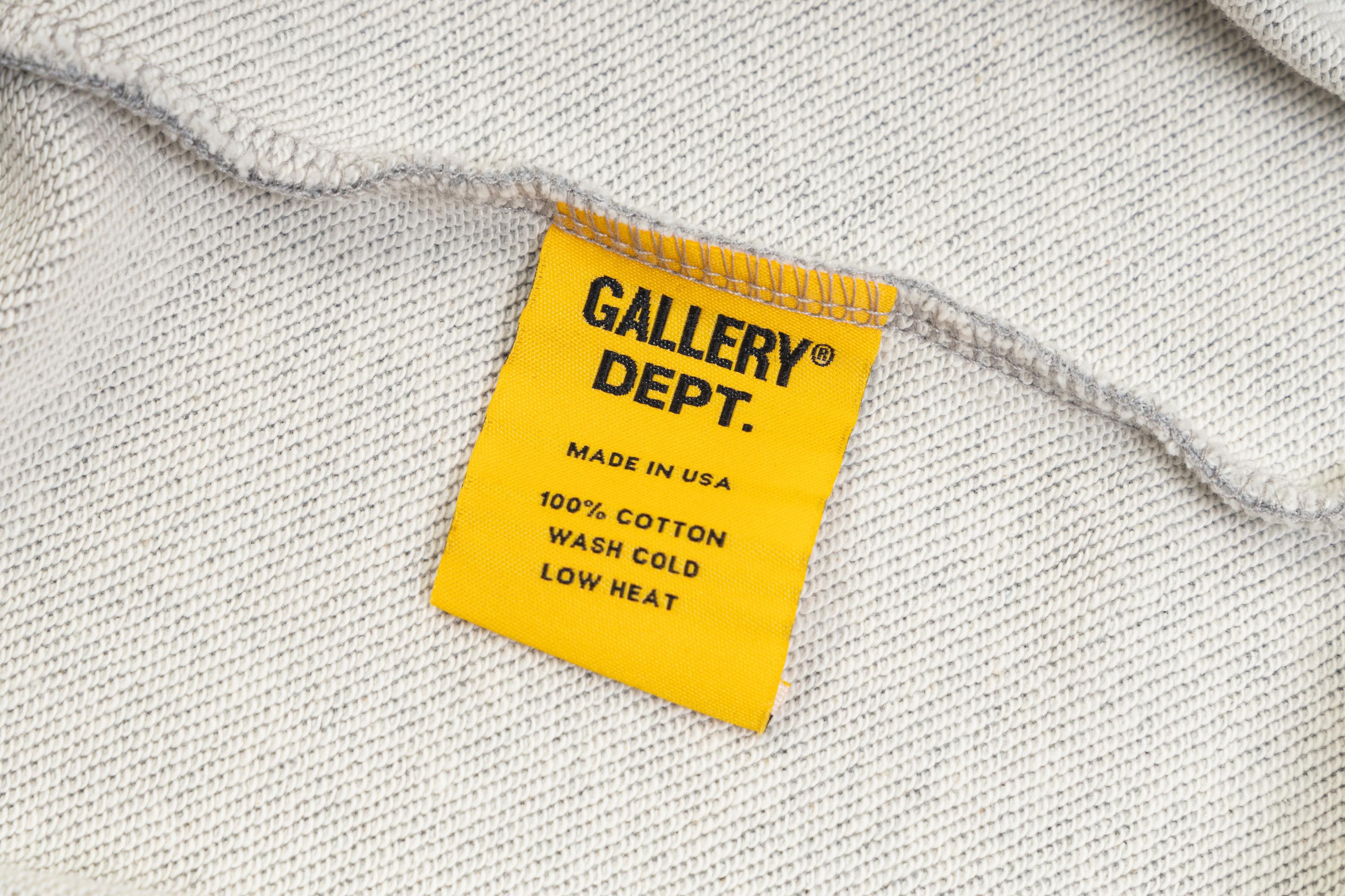 Толстовка Gallery Dept Boxing Gloves "Gray" фото № 3