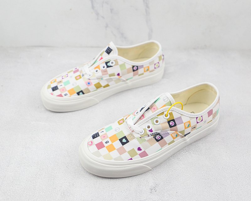 Vans Authentic "Pink/White/Grey" фото № 5