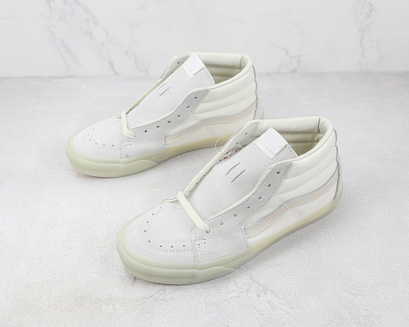 Vans SK8-Mid "Cream White/Grey" фото № 5