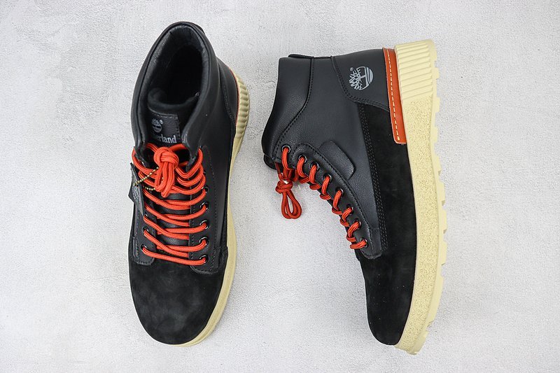 Timberland Alden "Black/Red" фото № 6