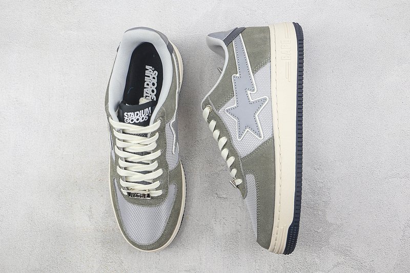 Stadium Goods x A Bathing Ape Bape Sta "Lexington Grey" фото № 6