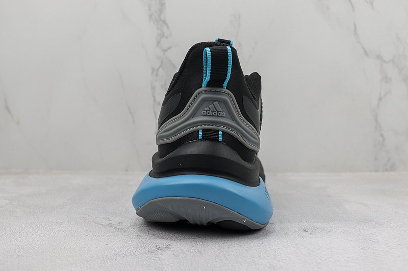 Adidas Alphabounce+ "Black/Orange/Blue" фото № 9