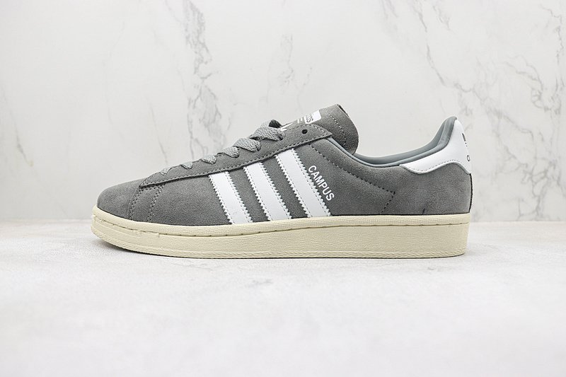 Adidas Campus 80s "White/Grey" фото № 2