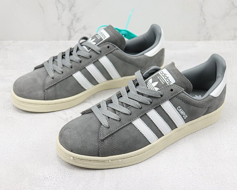 Adidas Campus 80s "White/Grey" фото № 5