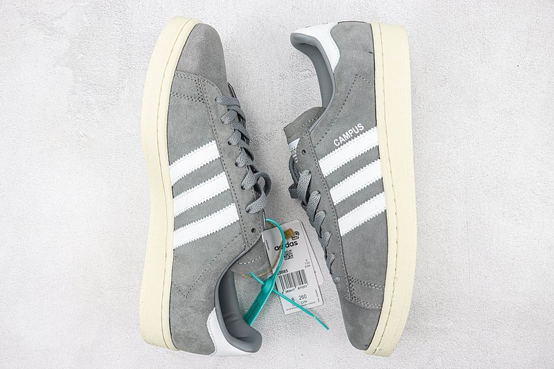 Adidas Campus 80s "White/Grey" фото № 7