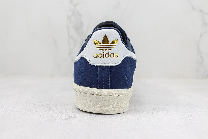 Adidas Campus 80s "Navy Blue/Footwear White" фото № 9