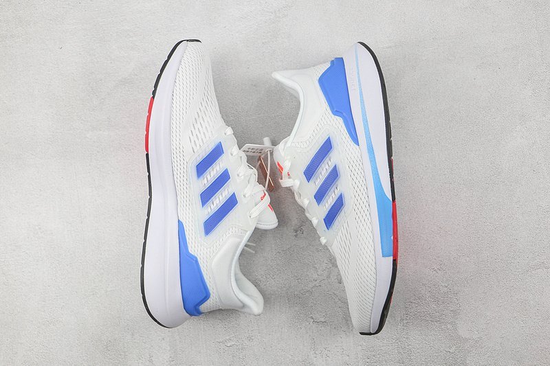 Adidas EQ21 "Cloud White/Blue/Sky Blue" фото № 7