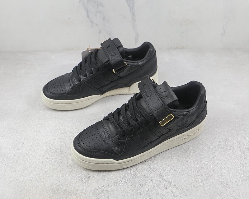 Adidas Forum 84 Low "Black Croc Skin" фото № 5