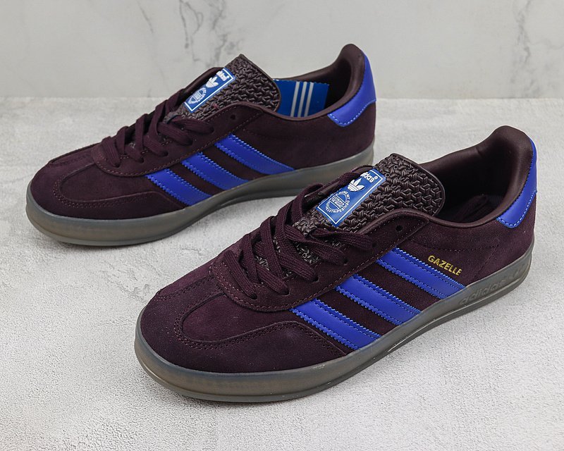 Adidas Gazelle Indoor "Black/Navy" фото № 5