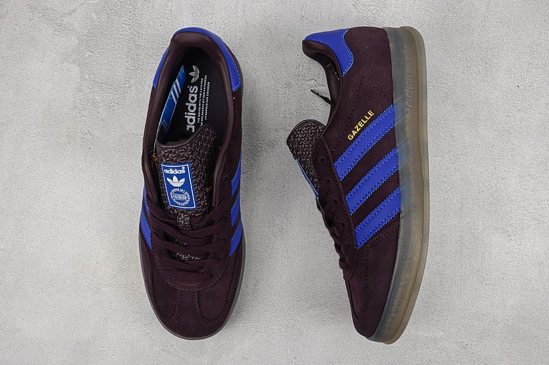 Adidas Gazelle Indoor "Black/Navy" фото № 6