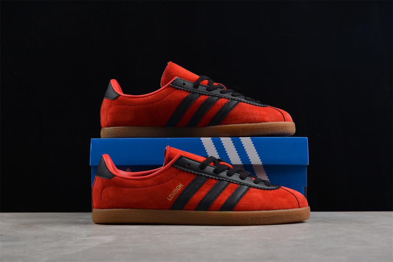 adidas London 96 "Scarlet/Core Black/Better Scarlet" фото № 6