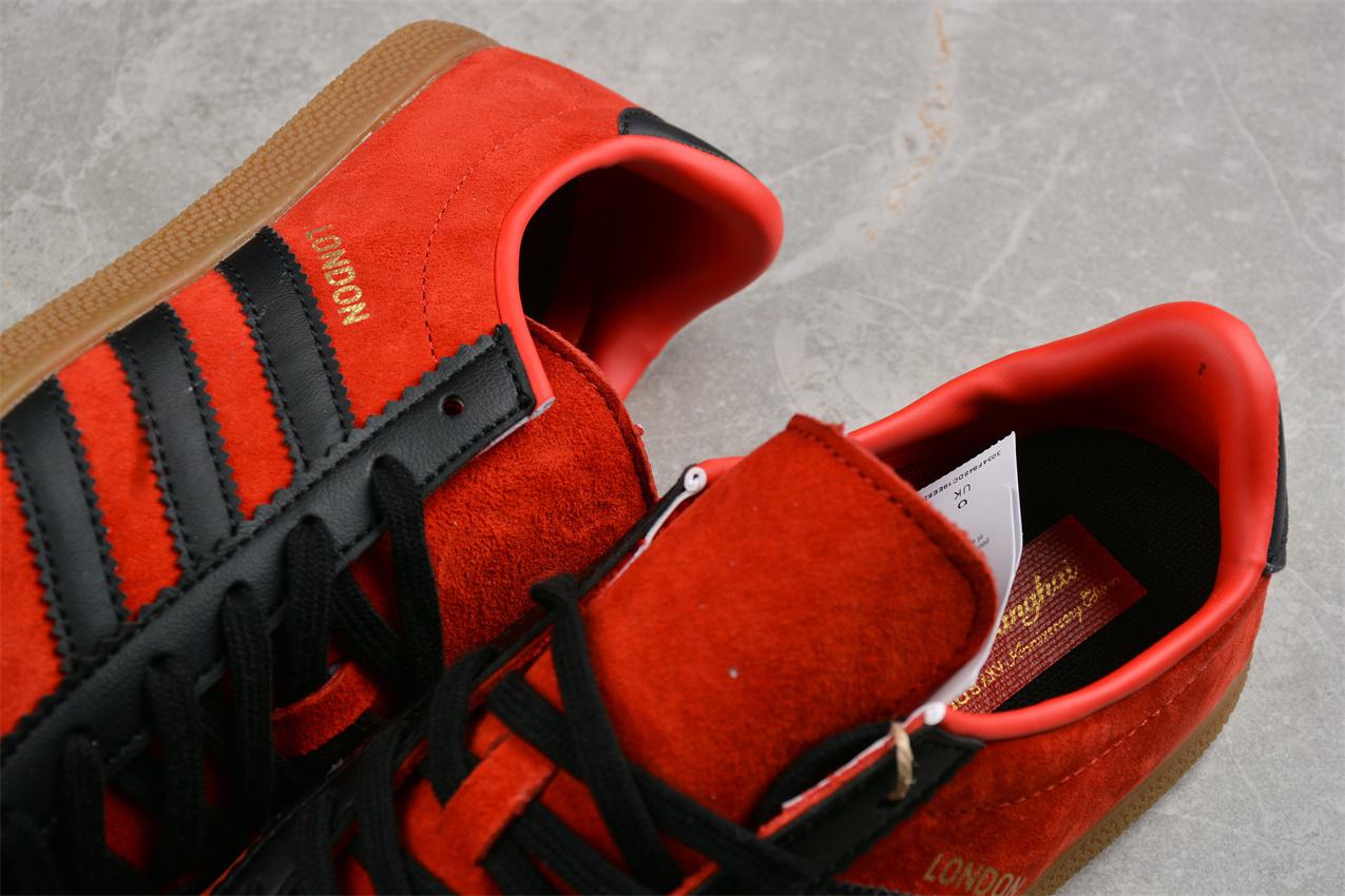 adidas London 96 "Scarlet/Core Black/Better Scarlet" фото № 4