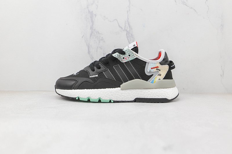 Adidas Nite Jogger "Black/White" фото № 2