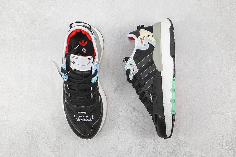 Adidas Nite Jogger "Black/White" фото № 7