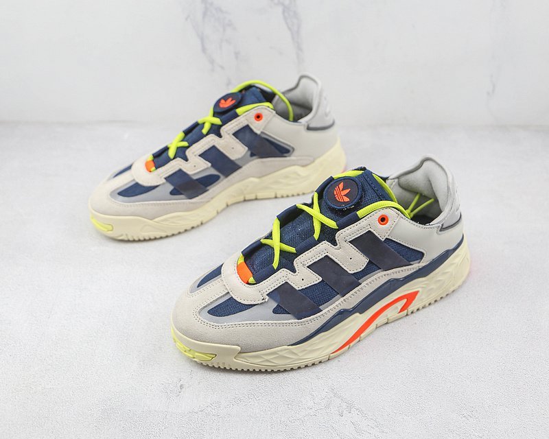 Adidas Niteball "Grey/Cream White/Solar Orange" фото № 5
