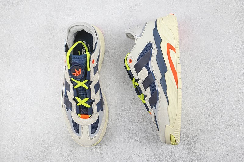 Adidas Niteball "Grey/Cream White/Solar Orange" фото № 6