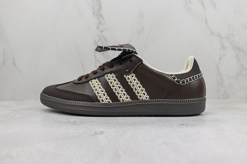 Wales Bonner x Adidas Samba "Black" фото № 2