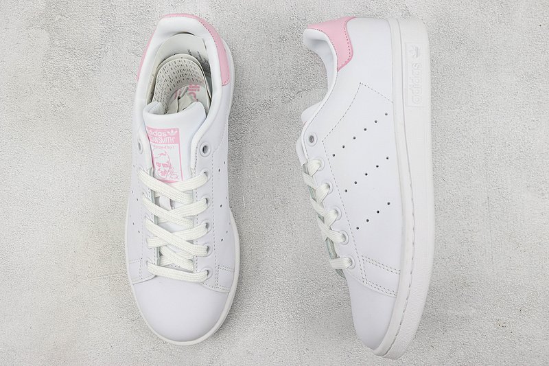 Adidas Stan Smith "White/Pink" фото № 8