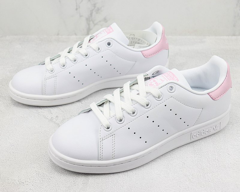 Adidas Stan Smith "White/Pink" фото № 7
