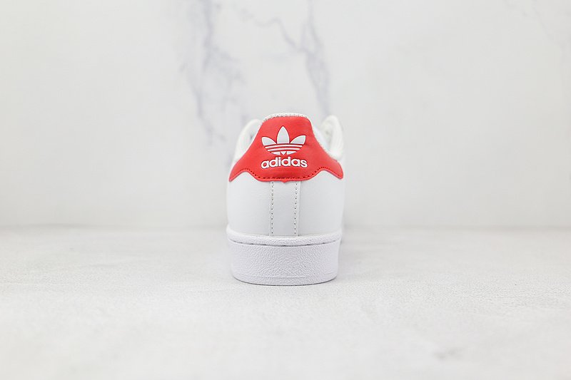 Adidas Superstar "White/Red" фото № 9