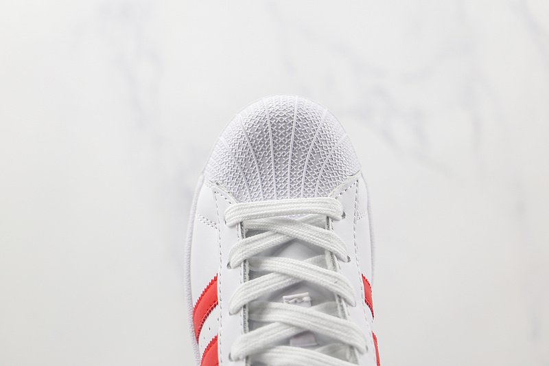 Adidas Superstar "White/Red" фото № 3