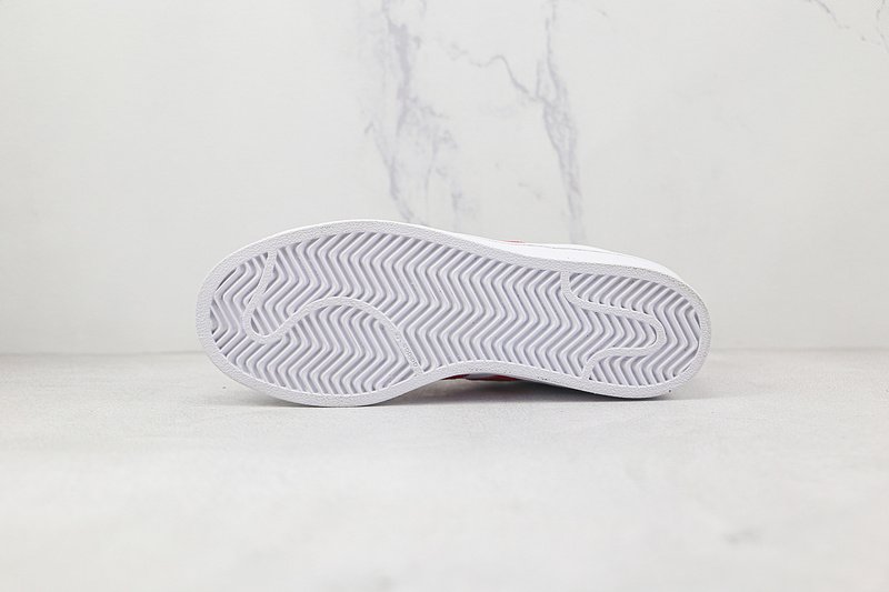 Adidas Superstar "White/Red" фото № 8