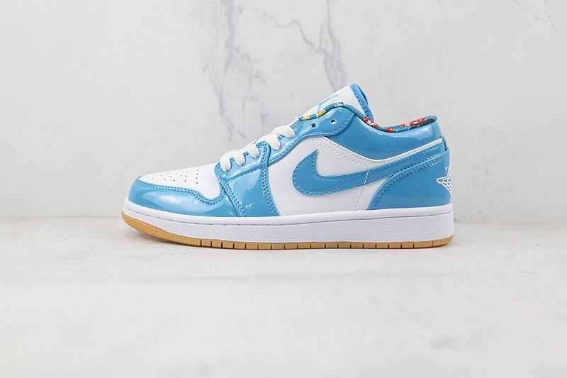 Air Jordan 1 Low SE "Barcelona Cyber Teal" фото № 2