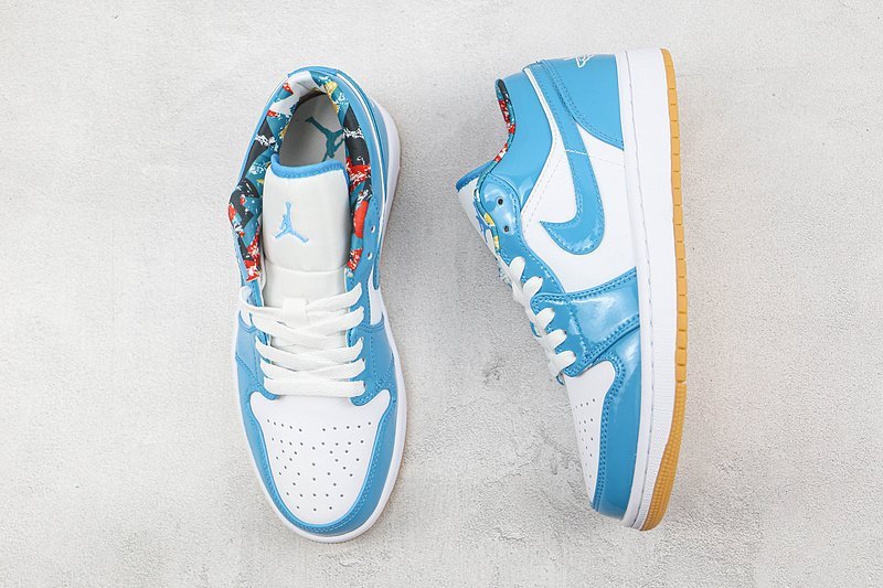 Air Jordan 1 Low SE "Barcelona Cyber Teal" фото № 6