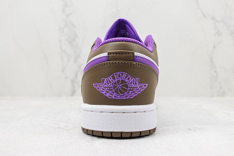 Air Jordan 1 Low "Palomino/Wild Berry-White" фото № 8