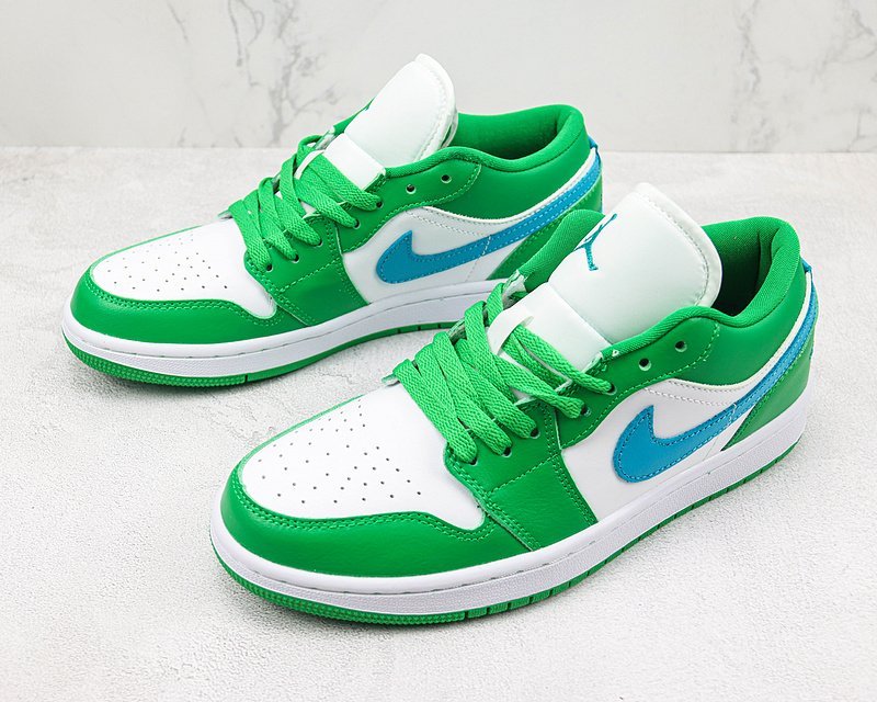 Air Jordan 1 Low "Lucky Green Aquatone" фото № 5