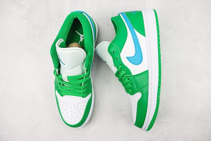 Air Jordan 1 Low "Lucky Green Aquatone" фото № 6